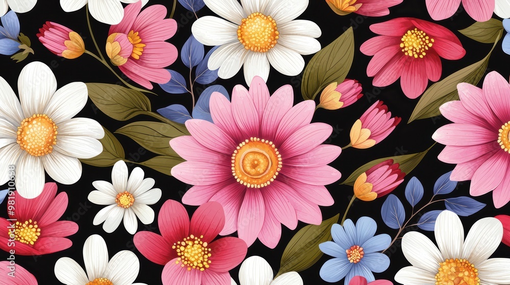 Floral Pattern Illustration Floral Pattern Illustration