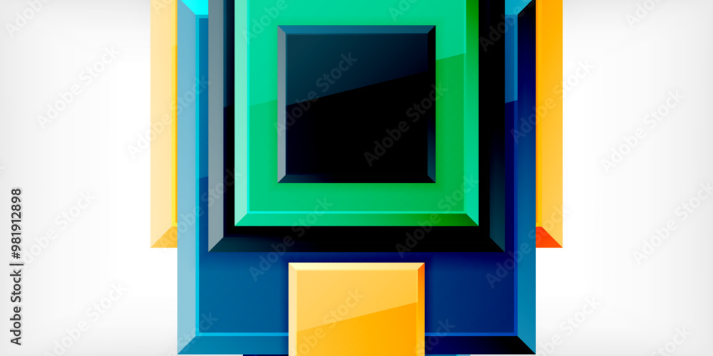 Shiny glossy metallic or plastic square design background. Vector Illustration For Wallpaper, Banner, Background, Card, Book Illustration, landing page Shiny glossy metallic or plastic square design background. Vector Illustration For Wallpaper, Banner, Background, Card, Book Illustration, landing page