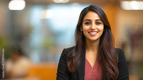 Indian woman recruiter taking interview