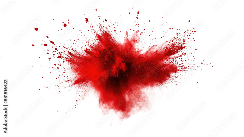 Sand flying explosion on a white transparent background Sand flying explosion on a white transparent background