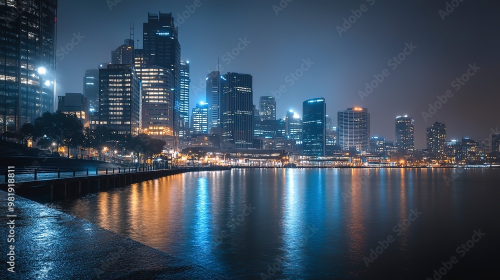 Fototapeta premium panorama of the city