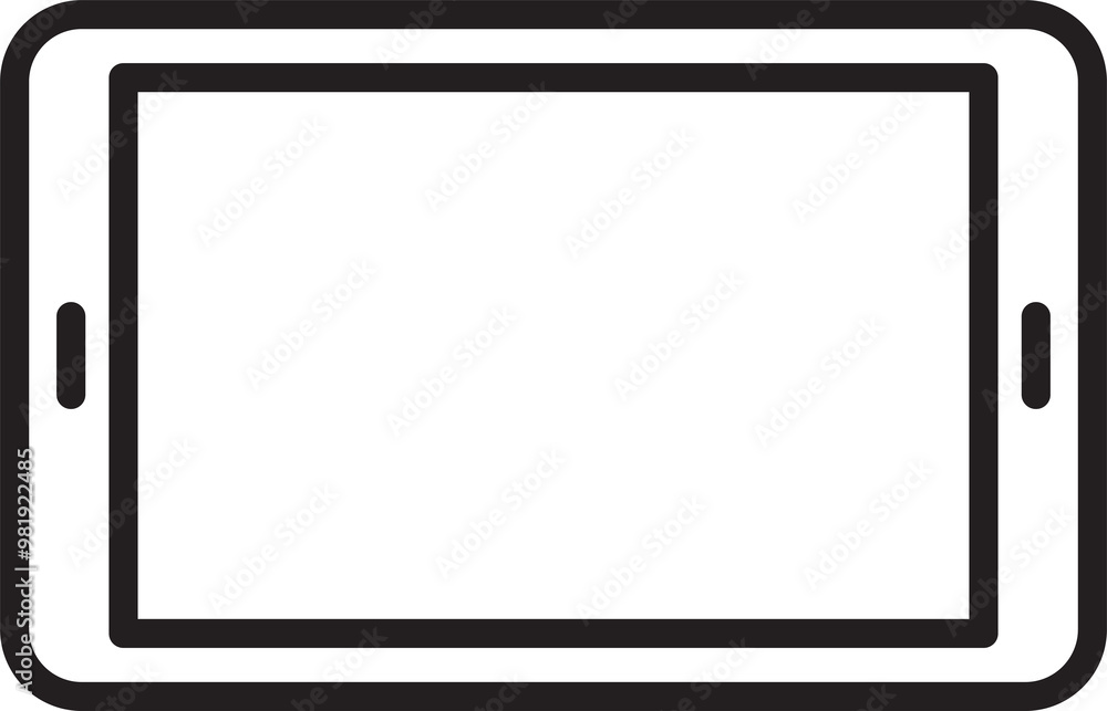 Tablet Device Icon Tablet Device Icon