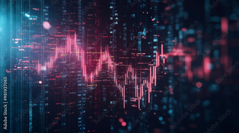 Stock trading, Stock Exchange, securities trading numbers, rising graph, high contrast surreal collage, Stock trading, Stock Exchange, securities trading numbers, rising graph, high contrast surreal collage,