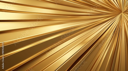 Abstract Golden Stripes Background