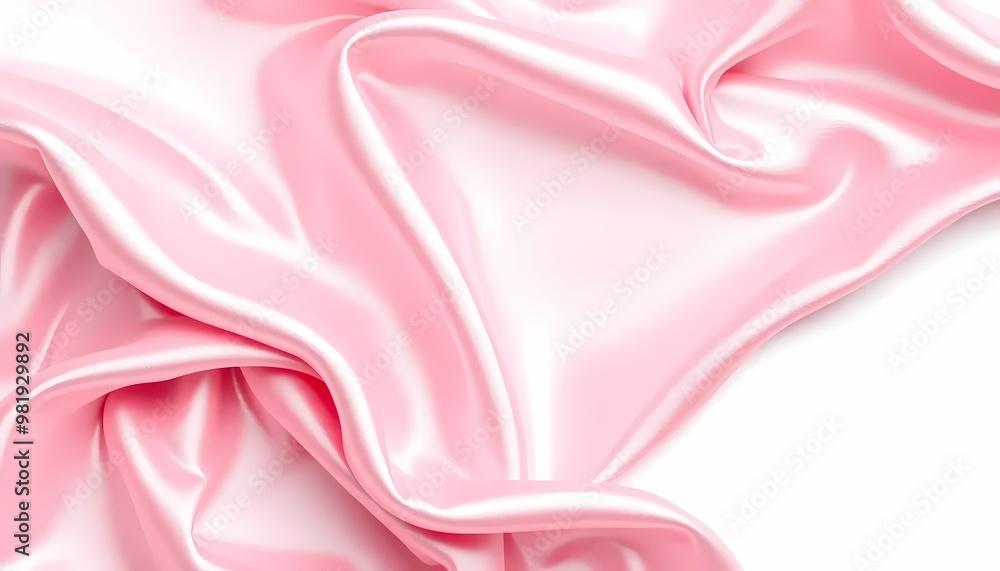Obraz premium pink silk background