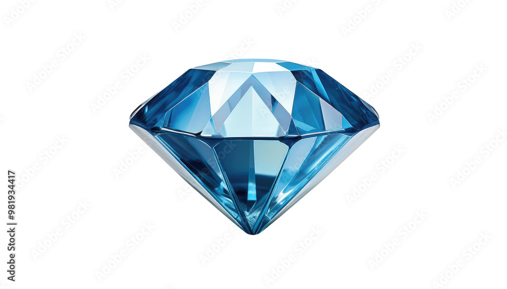 diamond on white background