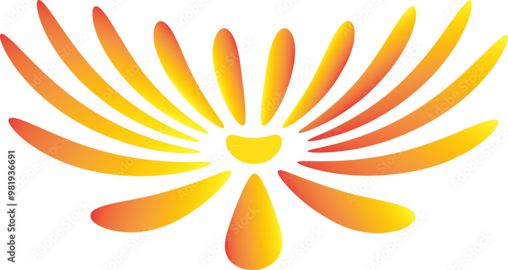 Obraz premium Orange Flower Bloom