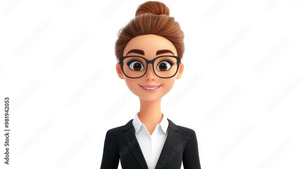 A young female office manager, dressed in business attire, sits confidently at her desk, exuding professionalism and style. A young female office manager, dressed in business attire, sits confidently at her desk, exuding professionalism and style.