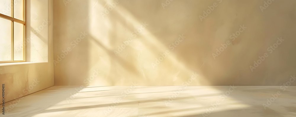 Minimalist Beige Golden Background for Product Presentation Minimalist Beige Golden Background for Product Presentation