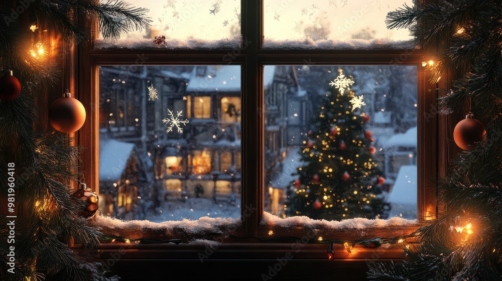 Fensterbank Weihnachten