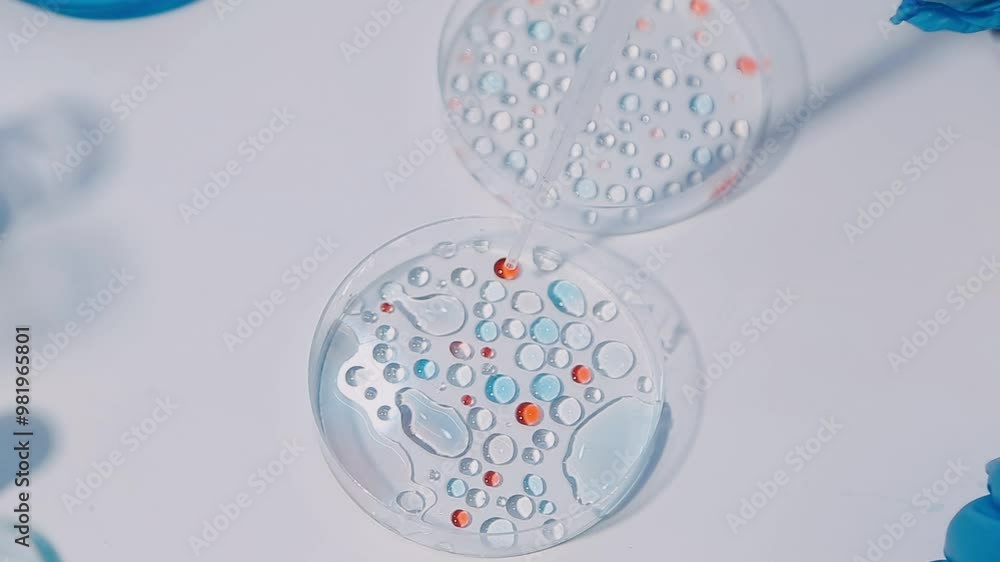 biochemical research scientist team working with microscope for coronavirus vaccine development in pharmaceutical research labolatory, selective focus biochemical research scientist team working with microscope for coronavirus vaccine development in pharmaceutical research labolatory, selective focus