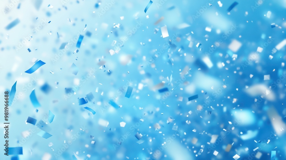 Abstract shiny background with blue glitter. Scattered confetti sparkles with light blue pastel color. transparent background Abstract shiny background with blue glitter. Scattered confetti sparkles with light blue pastel color. transparent background