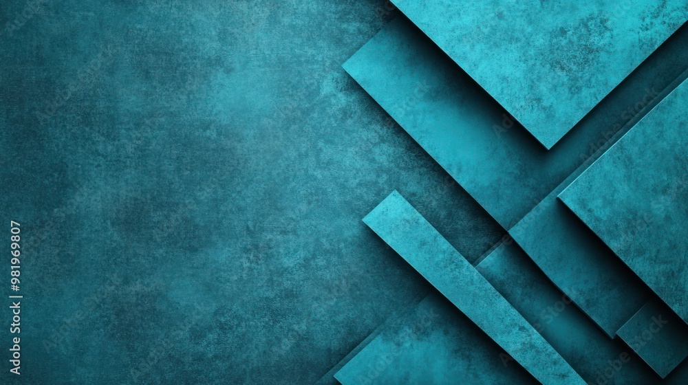 Abstract Teal Geometric Arrow Background Abstract Teal Geometric Arrow Background