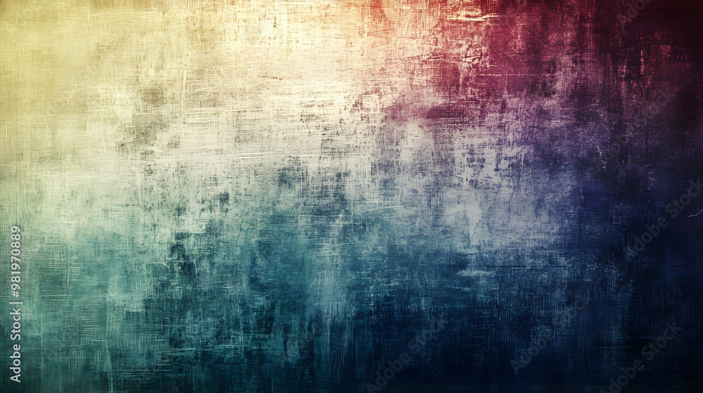 Fototapeta premium Smudged canvas texture resembling an abstract acrylic painting with a grunge background effect 