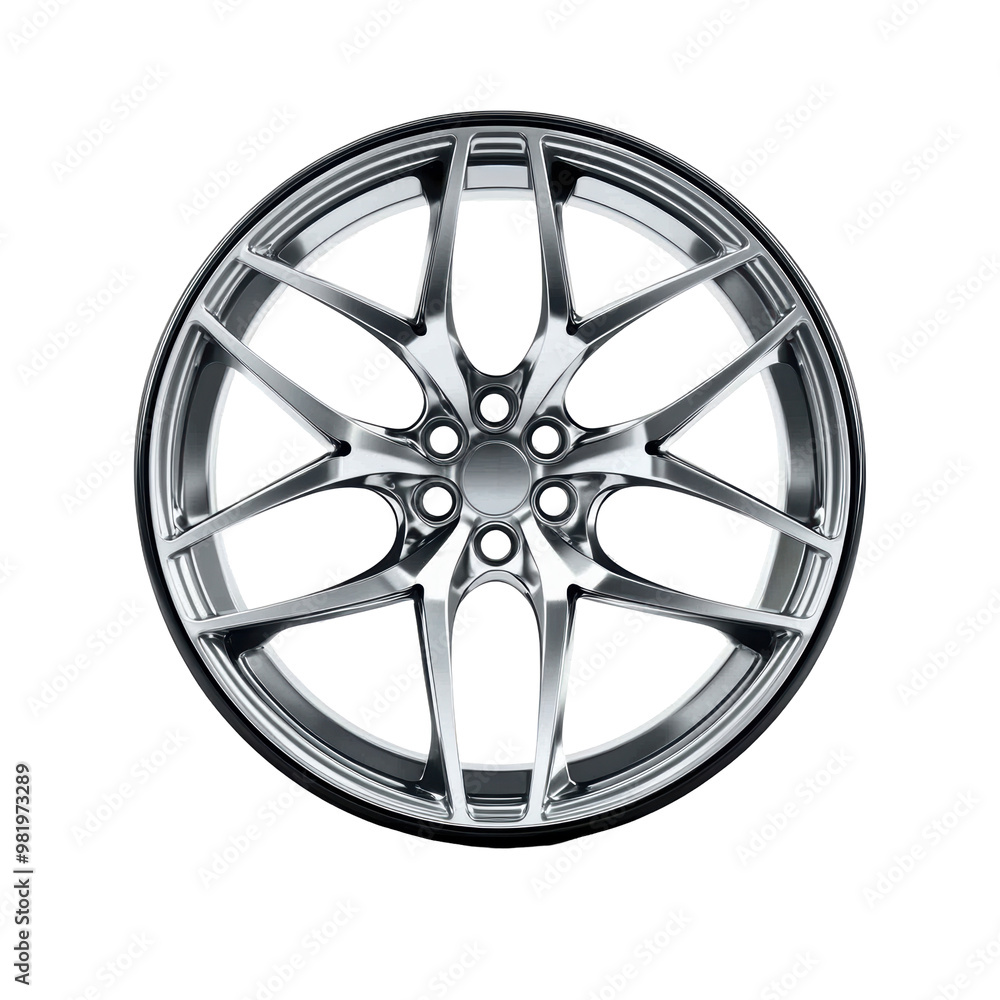 Obraz premium Chrome Wheel