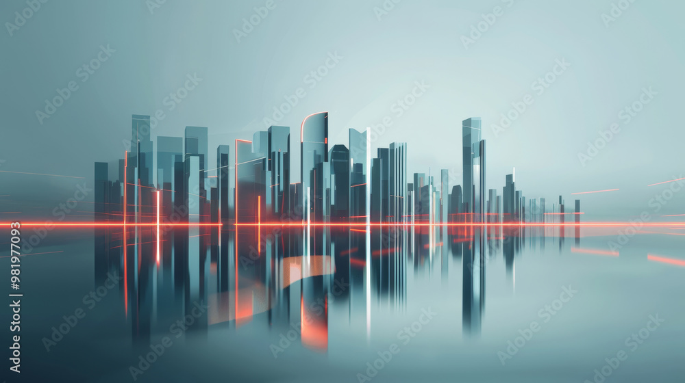 A futuristic cityscape illuminated by digital technology advancements and smart city innovations. Sustainable infrastructure, modern design. Connectivity for energy-efficient urban environments. A futuristic cityscape illuminated by digital technology advancements and smart city innovations. Sustainable infrastructure, modern design. Connectivity for energy-efficient urban environments.