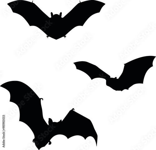 Bats Cricut and Silhouette SVG file