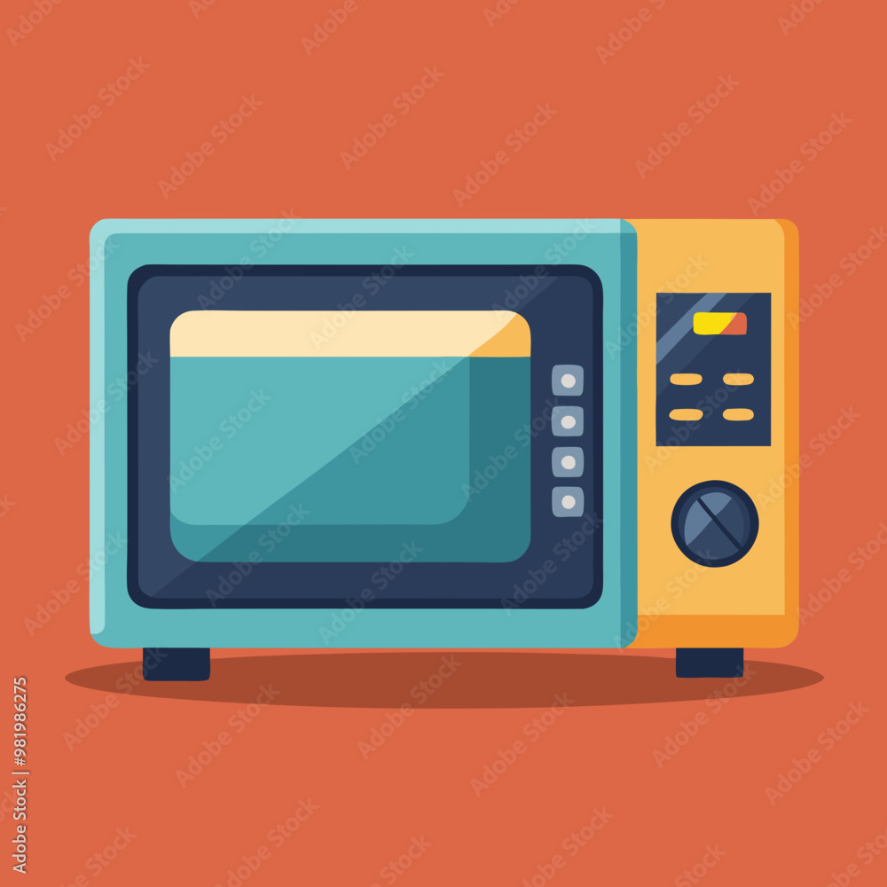 television or microwave vector illustration television or microwave vector illustration