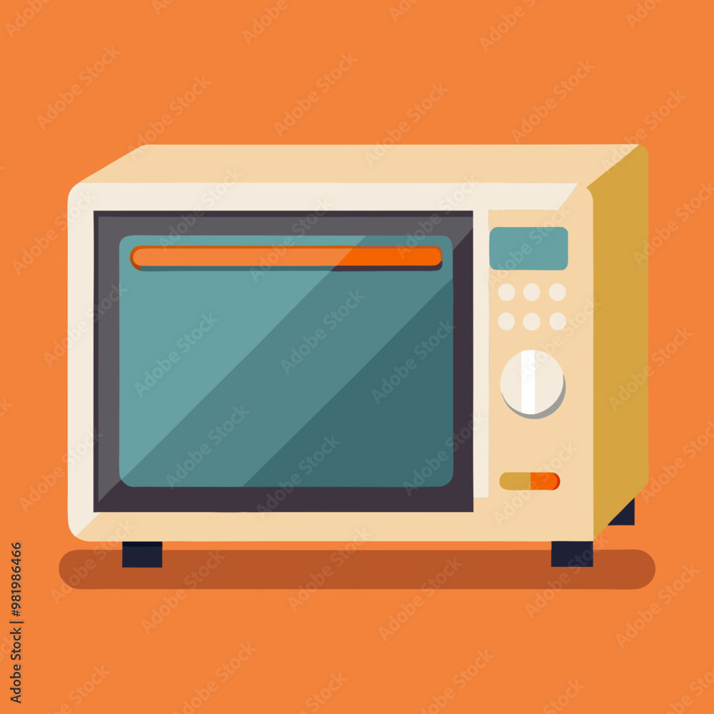 television or microwave vector illustration television or microwave vector illustration