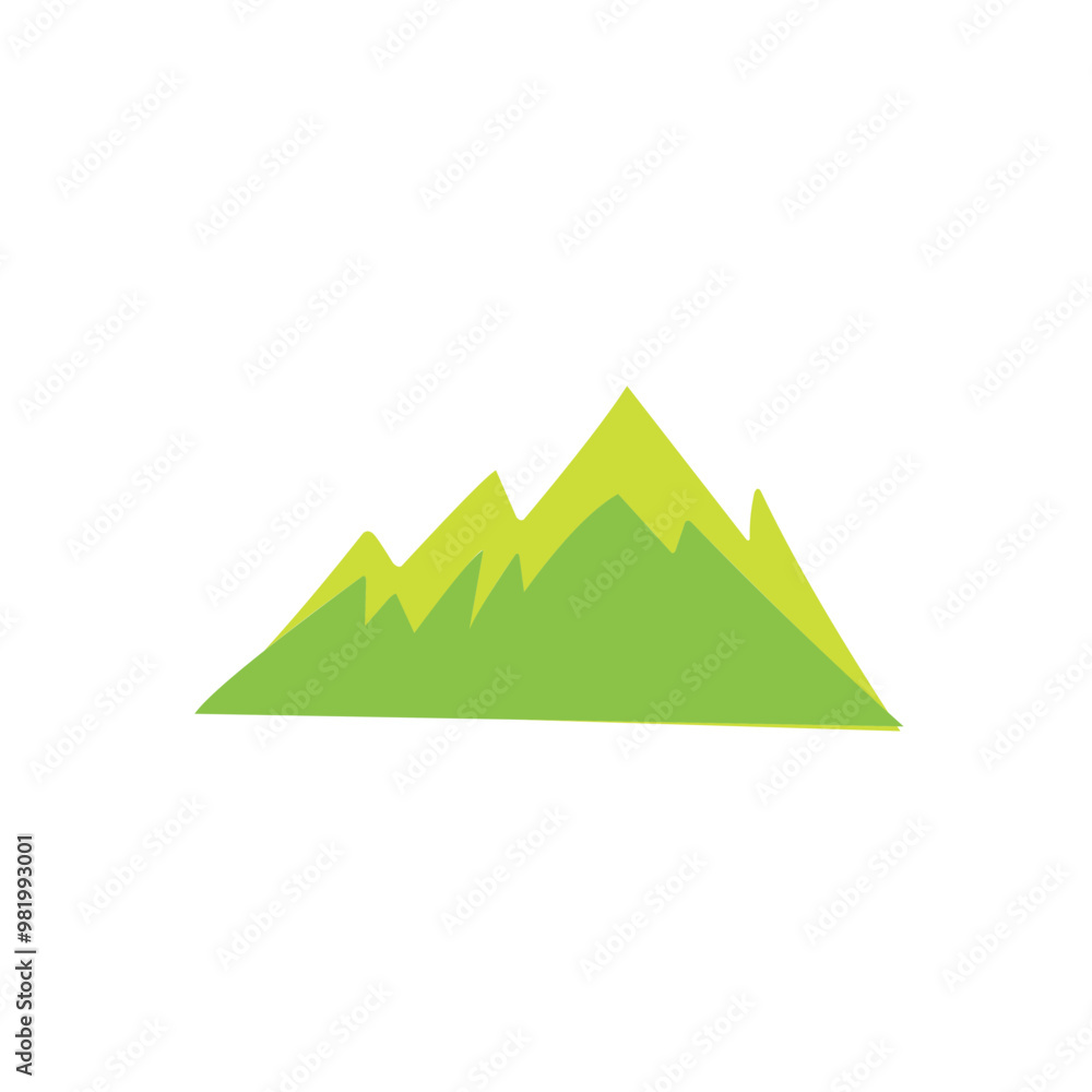 green mountain cartoon vector green mountain cartoon vector
