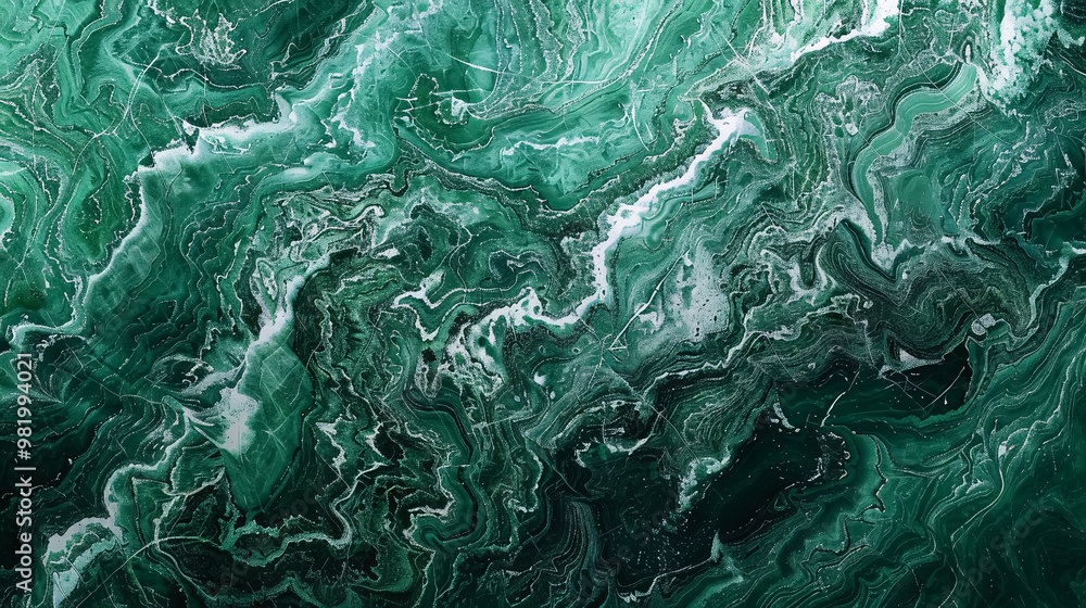 Green marble texture background with abstract Italian emperador marble for a luxury and elegant concept