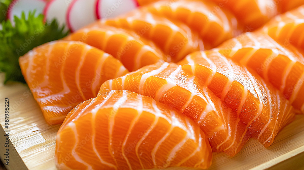 salmon on a wooden board salmon on a wooden board