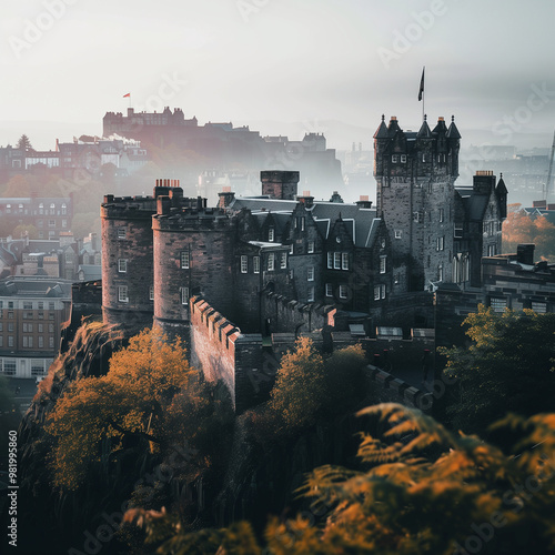 city, architecture, night, skyline, castle, tower, building, sky, europe, sunset, town, cityscape, travel, old, prague, church, landmark, new york city, view, manhattan, river, alhambra, bridge, touri photo