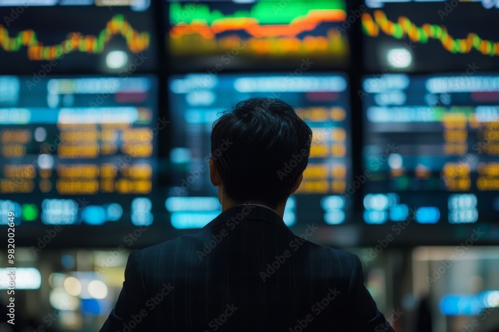 A financial advisor analyzing the impact of global economic trends on local markets A financial advisor analyzing the impact of global economic trends on local markets