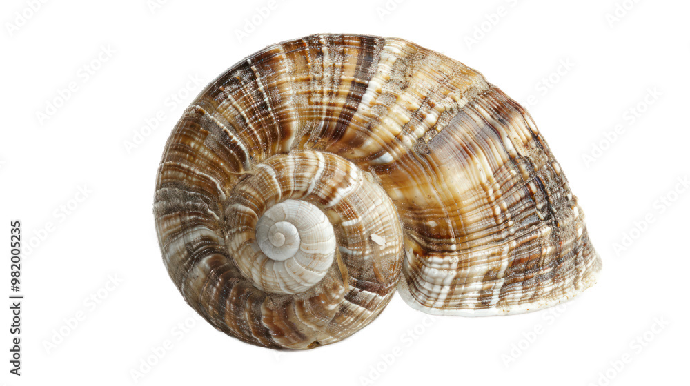 Mollusk full body isolate on transparent background Mollusk full body isolate on transparent background