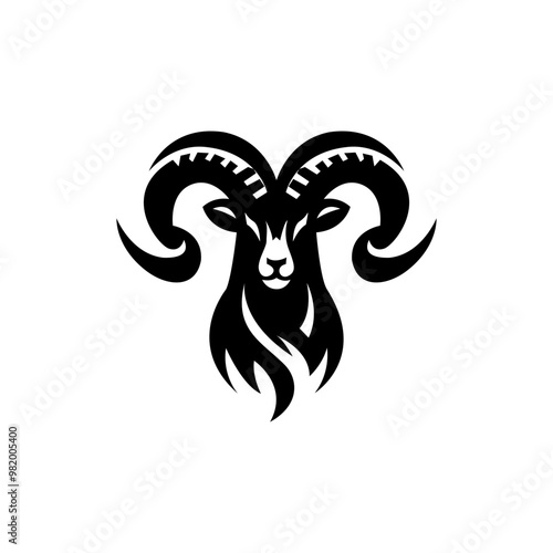 Ram logo,the logo that embodies the power, agility, and enduring spirit of the ram.
