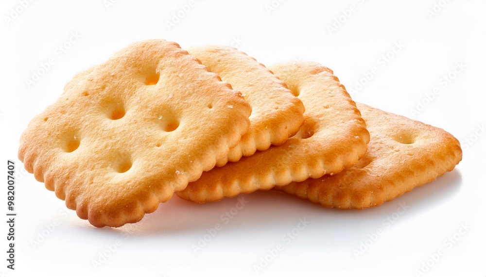 Rectangular crackers with a light, savory flavor and satisfying crunch Rectangular crackers with a light, savory flavor and satisfying crunch