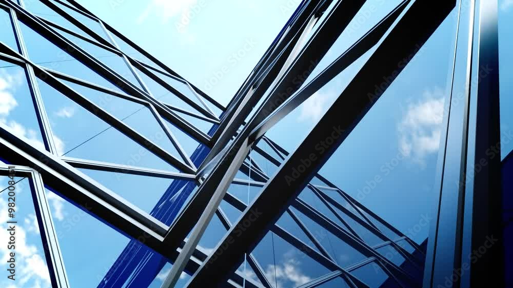 3d rendering of modern architecture, Skyscraper corporate office building with glass window 3d rendering of modern architecture, Skyscraper corporate office building with glass window