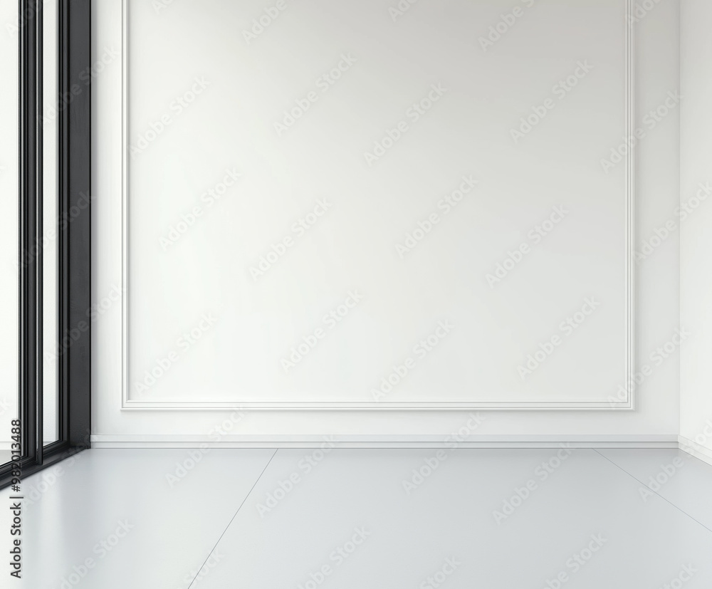 Leerer weißer Raum Leerer weißer Raum