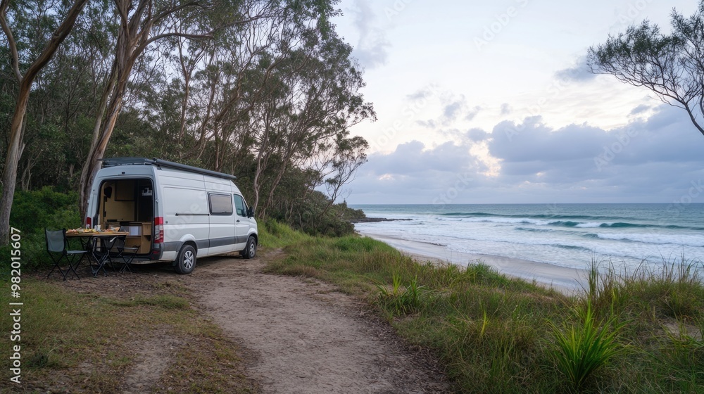 Journey on wheels: van life as joyful adventure, blending excitement of travel with simplicity of living on the road, focusing on thrill of exploration and pursuit of new experiences. Journey on wheels: van life as joyful adventure, blending excitement of travel with simplicity of living on the road, focusing on thrill of exploration and pursuit of new experiences.