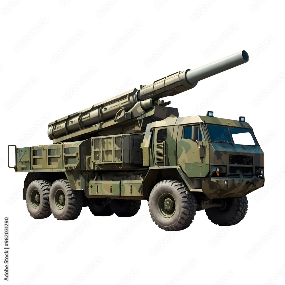 Fotka „Missile Launcher Truck png Military Missile Launcher png ...