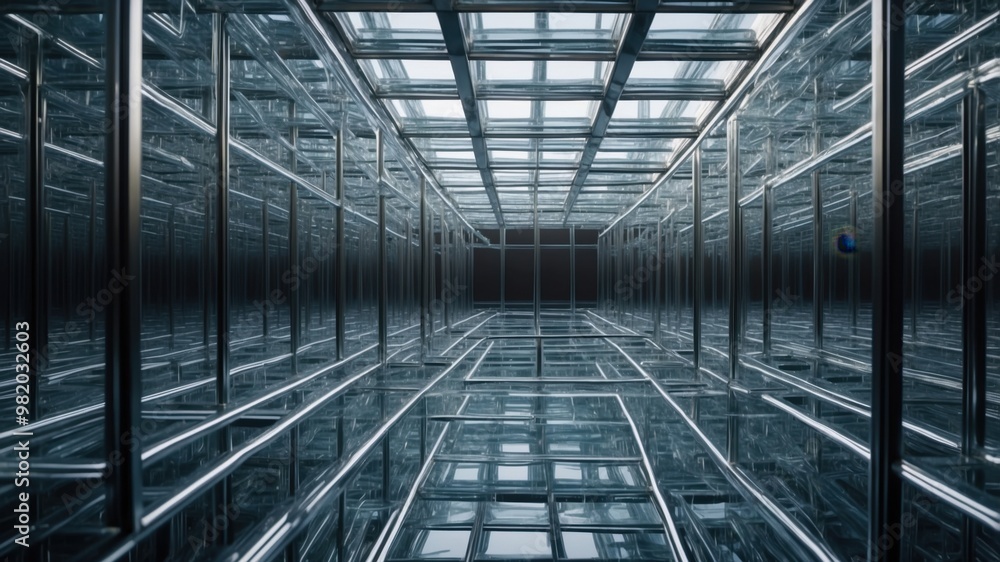 building glass maze building glass maze