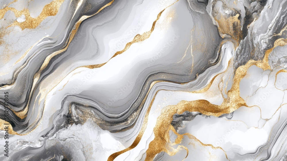 Elegant Abstract Marble Texture with Gold Accents Elegant Abstract Marble Texture with Gold Accents