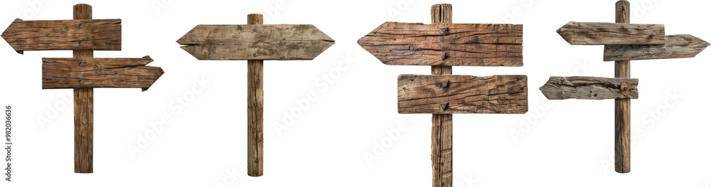 wooden sign isolated on white wooden sign isolated on white