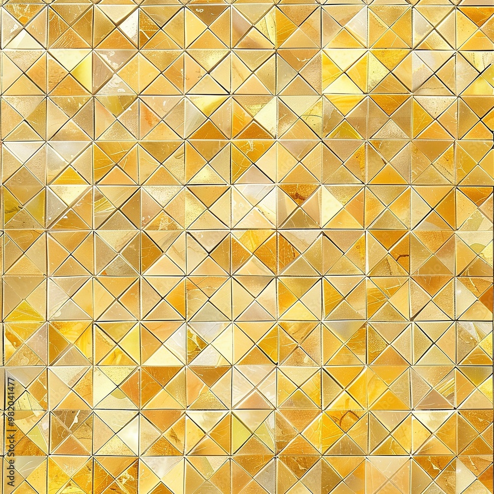 handmade gold tile with random kind of gold color handmade gold tile with random kind of gold color