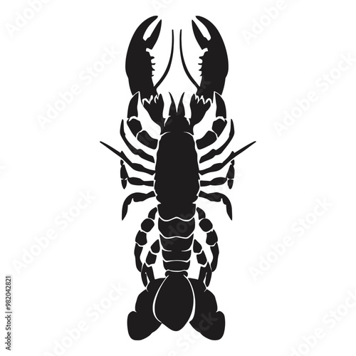 Lobster Silhouette