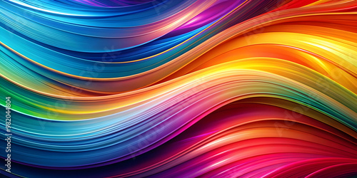 Abstract colorful background with vibrant hues and dynamic shapes, colorful, abstract, background, vibrant, hues, dynamic