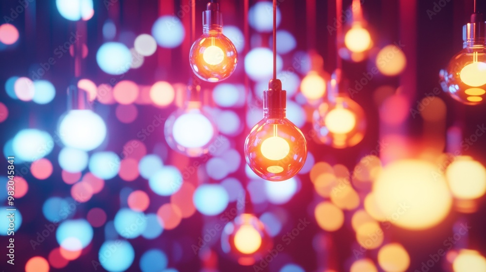 Illuminating Innovation. Dynamic Light Installation Representing Breakthrough Ideas