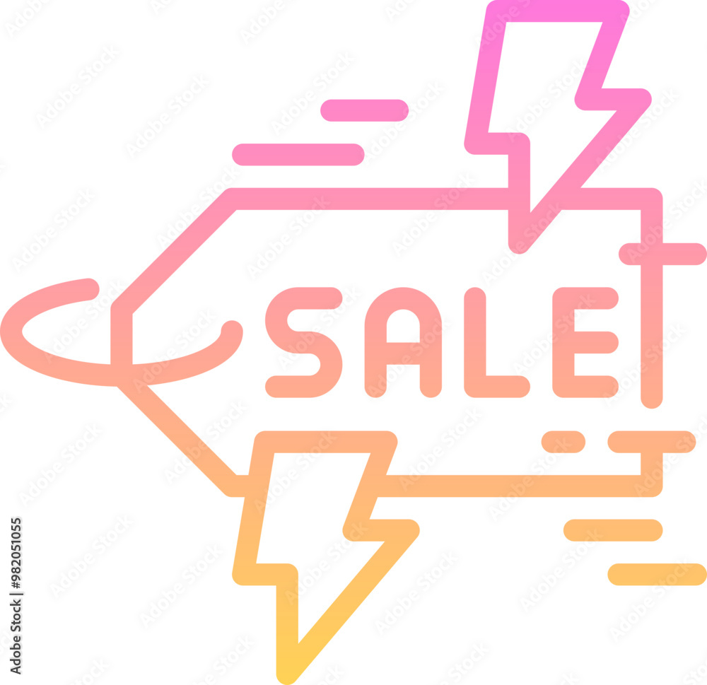 Flash sale icon Flash sale icon