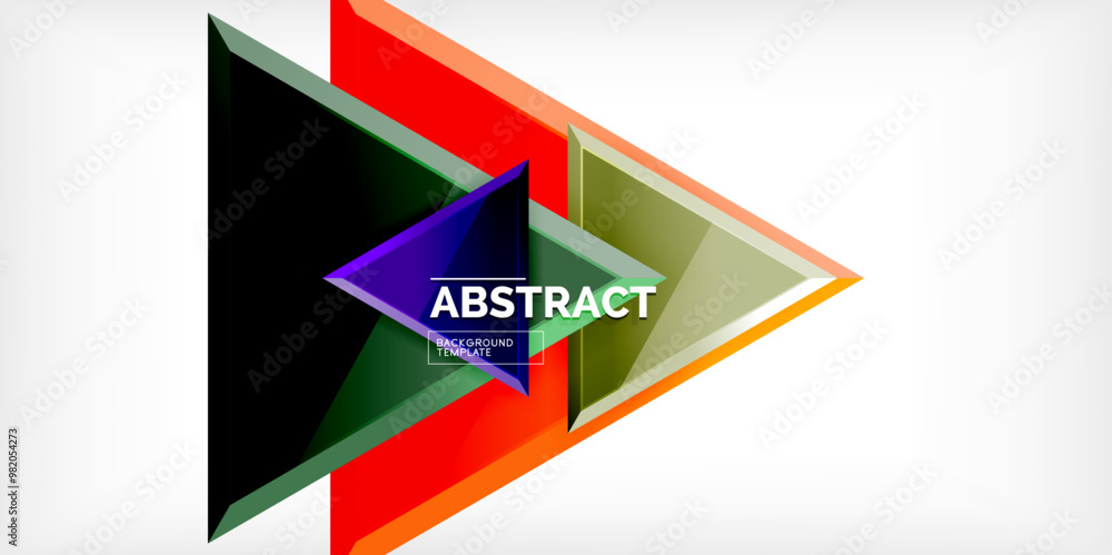 Triangle glass shapes geometric abstract background. Vector Illustration For Wallpaper, Banner, Background, Card, Book Illustration, landing page Triangle glass shapes geometric abstract background. Vector Illustration For Wallpaper, Banner, Background, Card, Book Illustration, landing page