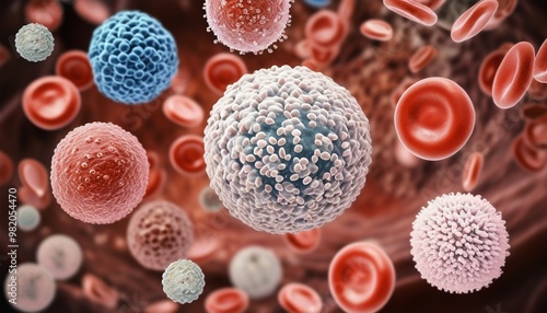 Detailed White Blood Cells