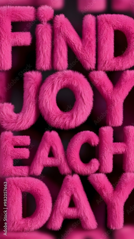 A poster with inspiring phrases for everyday life A poster with inspiring phrases for everyday life