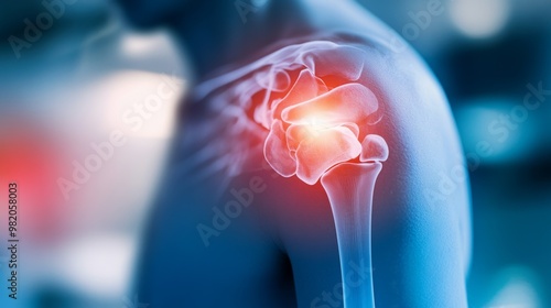 Dislocated shoulder, X-ray