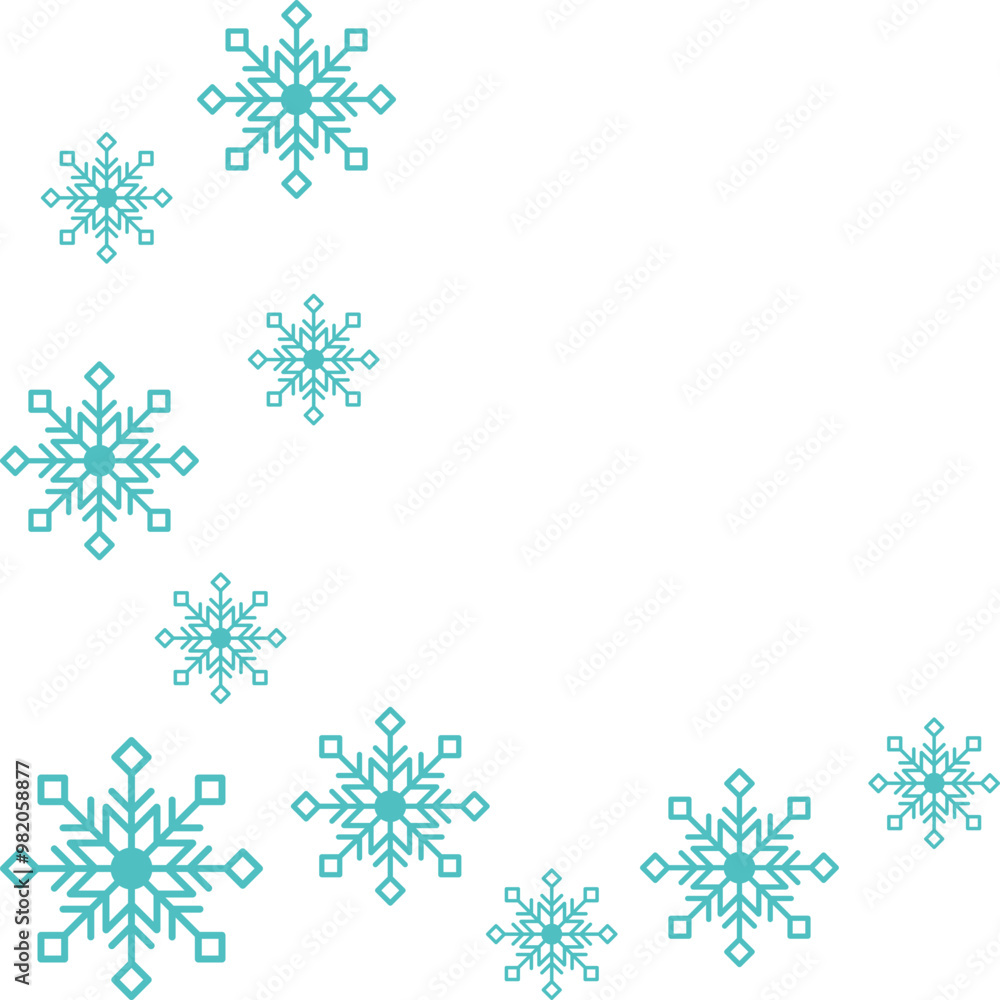 Snow Flake Corner Snow Flake Corner
