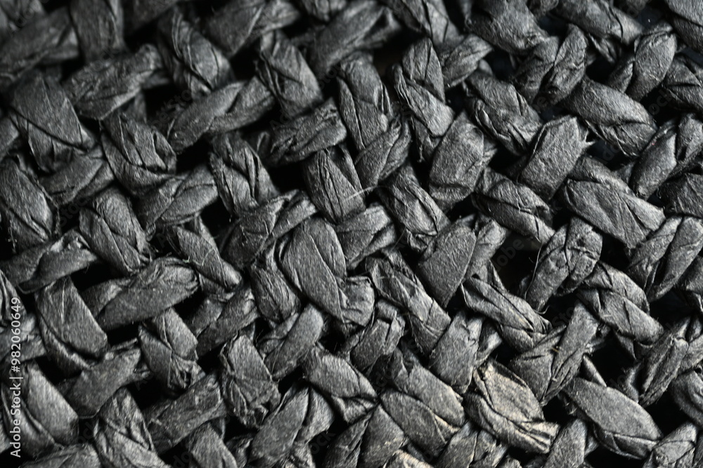 macro black paper hat texture as background, panama hat texture close up, panama hat paper macro black paper hat texture as background, panama hat texture close up, panama hat paper