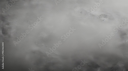 Misty Mountain Landscape Captured During the Early Morning Hours With Dense Fog Enveloping the Peaks and Valleys of the Scenery